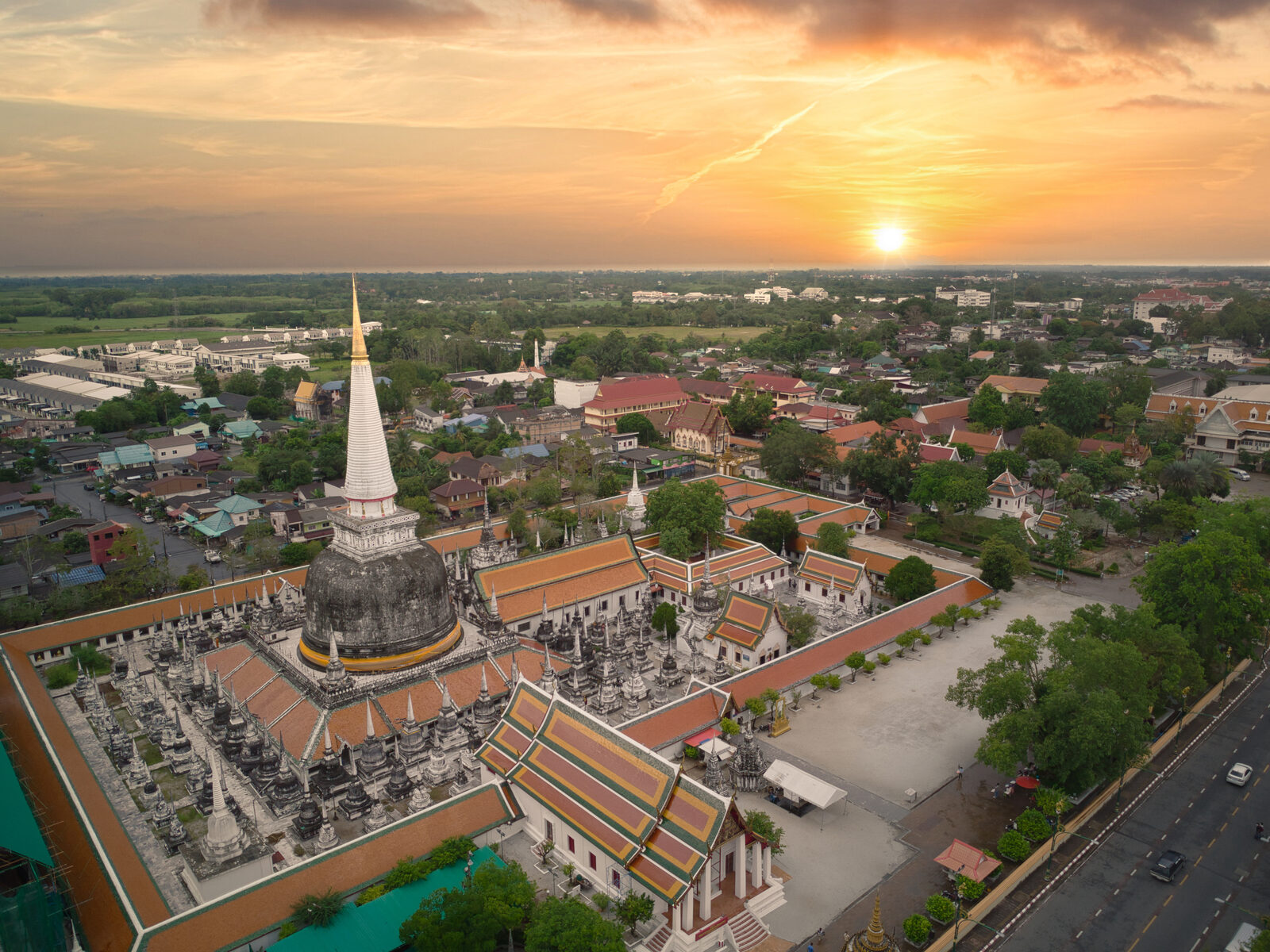 Wat Phra Mahathat Woramahawihan - Nakhon Si Thammarat Town